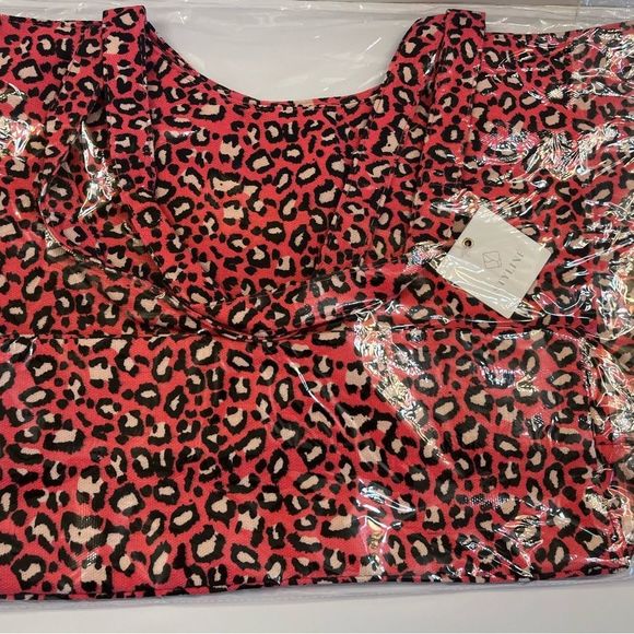 Pink Leopard Print Tote Bag - XL - NWT - Picture 6 of 6